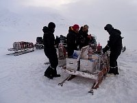 Lunch break, Svalbard