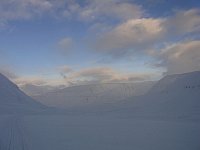 Bolterdalen bluish sky