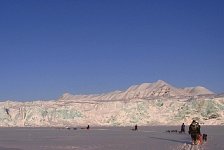 Tunabreen glacier