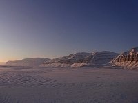 Tempelfjorden at dusk