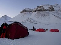 Camp at Tempelfjorden