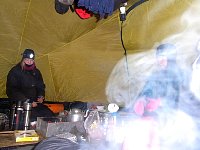 Tent dinner