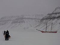 Overcast skies at Tempelfjorden near Noorderlicht