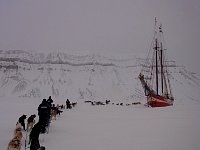 Overcast skies at Tempelfjorden near Noorderlicht