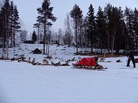 Preparing ice drill