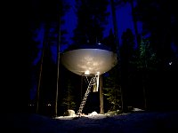 UFO at night