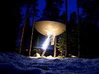 UFO at night