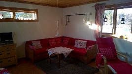 Vacation hut interior