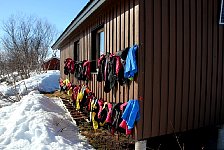 Drying dog jackets