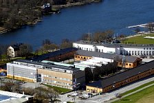 Science museum seen from Stockholm TV Tower