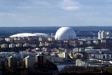 Stockholm Globe and Arena seen from TV Tower
