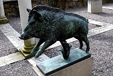 Millesgarden, boar sculpture