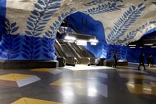 Stockholm subway station