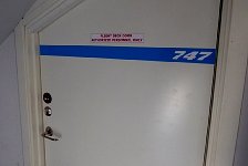 Jumbo Stay flight deck door