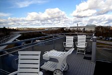 Upper deck terrace