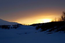 Lais River sunset