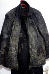 Leather jacket after dog yard