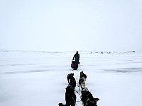 Off-trail sledding