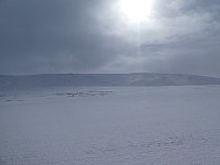Cloudy skies in the mountain