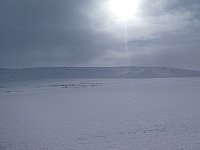 Cloudy skies in the mountain