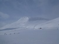 Cloudy skies in the mountain