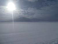 Cloudy skies in the mountain