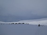 Cloudy skies in the mountain