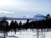 Vounatjviken restaurant view