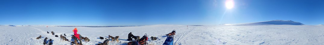 Mountain plateau panorama