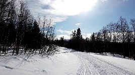 Road out of Ammarnaes