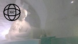 Oh deer 360 in Icehotel 365