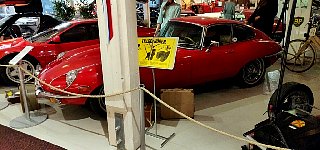 Jaguar E Type in Motala museum