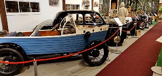 Boat car in Motala museum