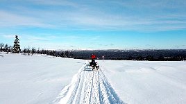 Looking back to Viktoriakyrkan