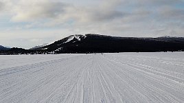 Snowmobile multilane highway