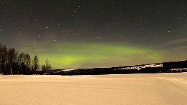 Northern lights at Umnaes