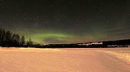 Northern lights at Umnaes