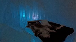 Regular ice hotel room