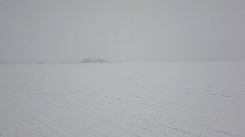 Snow on the way to Parte cabin