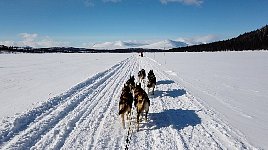 Lake on way from Parte to Kvikkjokk