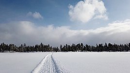 Trail back to Arrenjarka