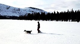 Matti and Annie making track