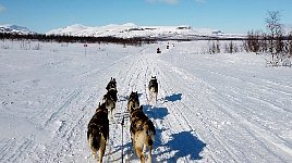 On the trail to Sitojaure