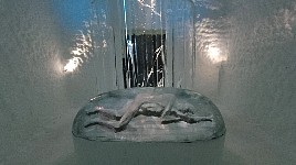 Icehotel 2023 The Ice are the Window to the Soul suite