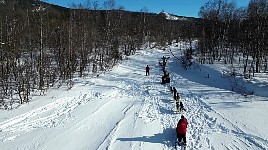 Lunch spot near Kvikkjokk