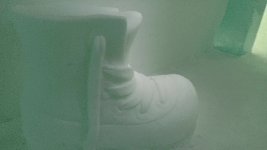 Icehotel 2024 - Giant Boot