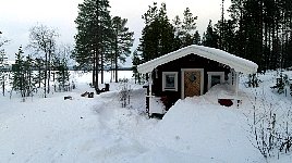 Laxholmen sleeping cabin