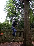 Up to the climbing course