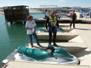 Introduction to jet ski, sister filming in the background