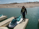 Jet ski - looking sceptical, but ready to go